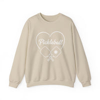 Load image into Gallery viewer, "Pickleball With Heart" 2 - Gildan 18000 Crewneck Sweatshirt