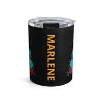 Load image into Gallery viewer, "Pickleball Christmas Tree" 2 - Tumbler 10oz - PERSONALIZED