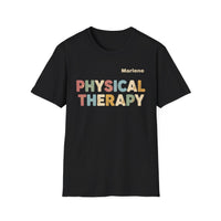 Load image into Gallery viewer, "Physical Therapy" 12a - Women's Tee (Gildan 64000) - PERSONALIZED