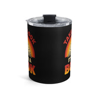 Load image into Gallery viewer, "Take a Look. It's In a Book." - Tumbler 10oz - PERSONALIZED
