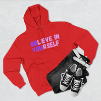 Load image into Gallery viewer, "Believe In Yourself BE YOU" 1 - Lane Seven LS14001 Premium Hooded Sweatshirt