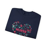 Load image into Gallery viewer, "Nurse Heart Tools" 1 - Gildan 18000 Crewneck Sweatshirt