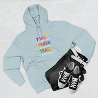 Load image into Gallery viewer, "Teach Compassion. Teach Kindness. Teach Confidence." 4 - Lane Seven LS14001 Premium Hooded Sweatshirt