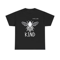 Load image into Gallery viewer, "Bee Kind" 2 - Gildan 5000 Heavy Cotton Tee - PERSONALIZED