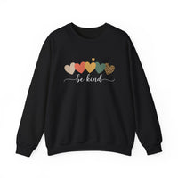 Load image into Gallery viewer, "Be Kind Hearts" 1 - Gildan 18000 Crewneck Sweatshirt