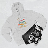Load image into Gallery viewer, "Vintage Nurse" 1 - Lane Seven LS14001 Premium Hooded Sweatshirt