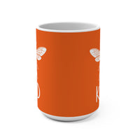 Load image into Gallery viewer, "Bee Kind" 15oz Ceramic Mug 1 — Cute Bee &amp; Kind Design | Printed On Demand • Gift for Teachers &amp; Friends