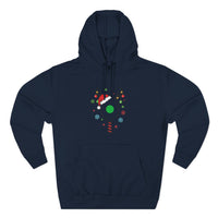 Load image into Gallery viewer, "Pickleball Paddle Santa Hat" 1 - Lane Seven LS14001 Premium Hooded Sweatshirt