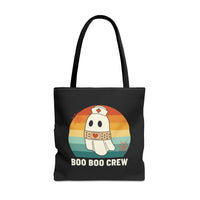 Load image into Gallery viewer, "Boo Boo Crew" 3 - Canvas Tote 18" x 18"
