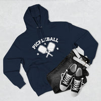 Load image into Gallery viewer, "Pickleball Crossed Paddles" 1 - Lane Seven LS14001 Premium Hooded Sweatshirt