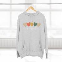 Load image into Gallery viewer, "Be Kind Hearts" 1 - Lane Seven LS14001 Premium Hooded Sweatshirt
