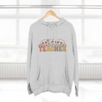 Load image into Gallery viewer, "Teacher. Teach Them. Love Them. Watch Them Grow." 1 - Lane Seven LS14001 Premium Hooded Sweatshirt