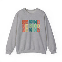 Load image into Gallery viewer, "Be Kind Repeated" 1 - Gildan 18000 Crewneck Sweatshirt