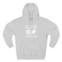 Load image into Gallery viewer, "If You're Looking For A Soft Serve Go Get Ice Cream" 1 - Lane Seven LS14001 Premium Hooded Sweatshirt