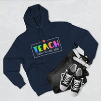 Load image into Gallery viewer, "Teach Them To Be Kind" 2 - Lane Seven LS14001 Premium Hooded Sweatshirt