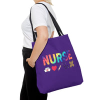 Load image into Gallery viewer, "Nurse Tools" 1 - Canvas Tote 18" x 18"
