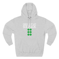 Load image into Gallery viewer, "Check Out My Six Pack" 1 - Lane Seven LS14001 Premium Hooded Sweatshirt