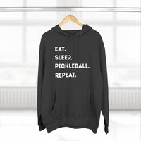 Load image into Gallery viewer, "Eat Sleep Pickleball Repeat" 1 - Lane Seven LS14001 Premium Hooded Sweatshirt