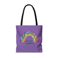 Load image into Gallery viewer, "Choose Kindness" 3 - Canvas Tote 18" x 18" - PERSONALIZED