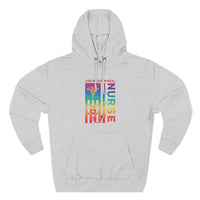 Load image into Gallery viewer, "Nurse Live Love Heal" 2 - Lane Seven LS14001 Premium Hooded Sweatshirt