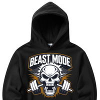 Load image into Gallery viewer, "Beast Mode" 2 - Lane Seven LS14001 Premium Hooded Sweatshirt
