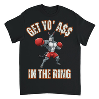 Load image into Gallery viewer, "Get Yo Ass" Boxing - In The Ring 05 - Gildan 5000 Heavy Cotton Tee