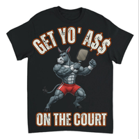 Load image into Gallery viewer, "Get Yo Ass" Pickleball - On The Court 03 - Gildan 5000 Heavy Cotton Tee