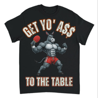 Load image into Gallery viewer, "Get Yo Ass" Table Tennis - To The Table 02 - Gildan 5000 Heavy Cotton Tee