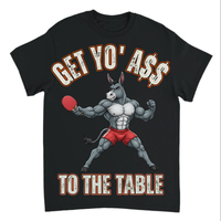 Load image into Gallery viewer, "Get Yo Ass" Table Tennis - To The Table 03 - Gildan 5000 Heavy Cotton Tee