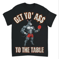 Load image into Gallery viewer, "Get Yo Ass" Table Tennis - To The Table 04 - Gildan 5000 Heavy Cotton Tee