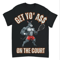 Load image into Gallery viewer, "Get Yo Ass" Tennis - On The Court 02 - Gildan 5000 Heavy Cotton Tee