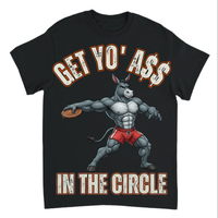 Load image into Gallery viewer, "Get Yo Ass" Track &amp; Field - In The Circle - Discus 01 - Gildan 5000 Heavy Cotton Tee