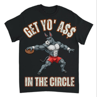 Load image into Gallery viewer, "Get Yo Ass" Track &amp; Field - In The Circle - Discus 02 - Gildan 5000 Heavy Cotton Tee