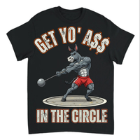 Load image into Gallery viewer, "Get Yo Ass" Track &amp; Field - In The Circle - Hammer 04 - Gildan 5000 Heavy Cotton Tee