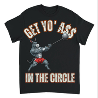 Load image into Gallery viewer, "Get Yo Ass" Track &amp; Field - In The Circle - Hammer 05 - Gildan 5000 Heavy Cotton Tee