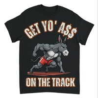 Load image into Gallery viewer, "Get Yo Ass" Track &amp; Field - On The Track 02 - Gildan 5000 Heavy Cotton Tee