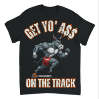 Load image into Gallery viewer, "Get Yo Ass" Track &amp; Field - On The Track 03 - Gildan 5000 Heavy Cotton Tee