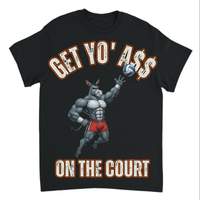 Load image into Gallery viewer, "Get Yo Ass" Volleyball - On The Court 05 - Gildan 5000 Heavy Cotton Tee