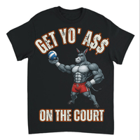 Load image into Gallery viewer, "Get Yo Ass" Volleyball - On The Court 07 - Gildan 5000 Heavy Cotton Tee