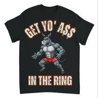 Load image into Gallery viewer, "Get Yo Ass" Wrestling - In The Ring 02 - Gildan 5000 Heavy Cotton Tee
