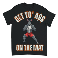 Load image into Gallery viewer, "Get Yo Ass" Wrestling - On The Mat 03 - Gildan 5000 Heavy Cotton Tee