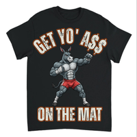 Load image into Gallery viewer, "Get Yo Ass" Wrestling - On The Mat 05 - Gildan 5000 Heavy Cotton Tee