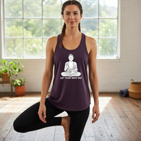 Load image into Gallery viewer, Let That Shit Go 1 — Women’s Racerback Tank (Next Level 6733) — Funny Zen Yoga Top
