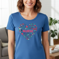 Load image into Gallery viewer, "Nurse Heart Tools" 1 - Women’s Tee (Gildan 64000)