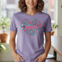 Load image into Gallery viewer, "Nurse Heart Tools" 1 - Women’s Tee (Gildan 64000)