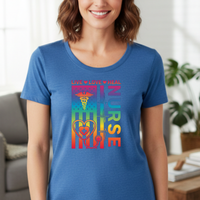 Load image into Gallery viewer, "Nurse Live Love Heal” 2 - Women’s Tee (Gildan 64000)