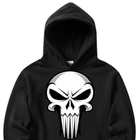 Load image into Gallery viewer, "Skull" 1 - Lane Seven LS14001 Premium Hooded Sweatshirt