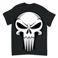 Load image into Gallery viewer, "Skull" 1 - Gildan 5000 Heavy Cotton Tee