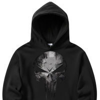 Load image into Gallery viewer, "Skull" 2 - Lane Seven LS14001 Premium Hooded Sweatshirt